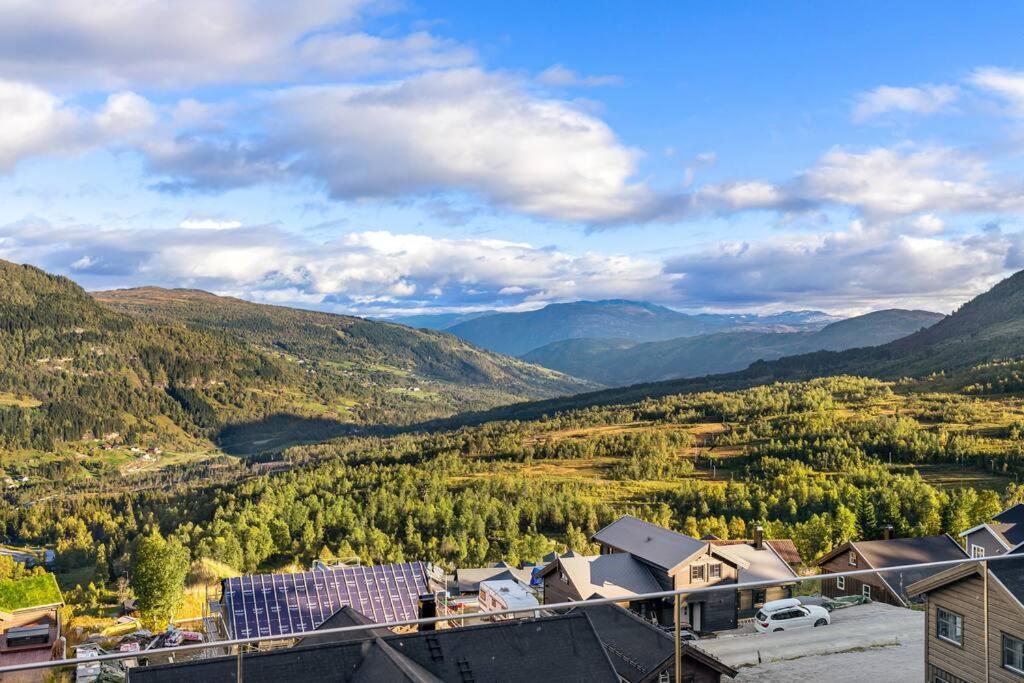 Апартаменты Leilighet - Panorama View - Sogndal Skisenter Hodlekve Экстерьер фото